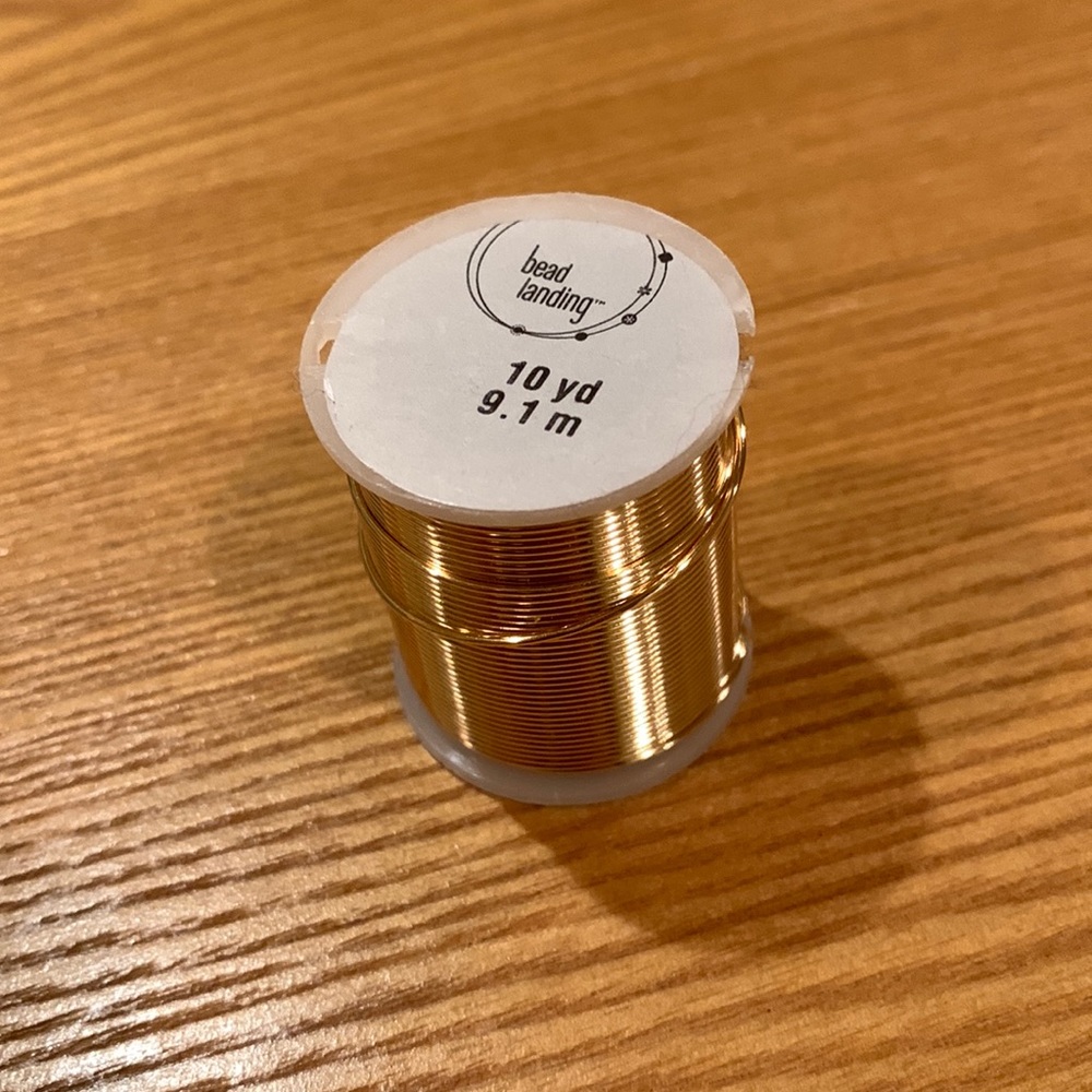 3/$8 💍 NWOT Bead Landing Gold Beading Wire